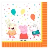Juego de 16 Servilletas Peppa Pig Party