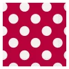 Juego de 16 servilletas Rojas con Lunares Blancos 17 cm