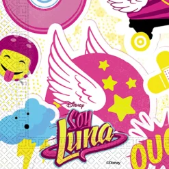 Juego de 20 Servilletas Soy Luna