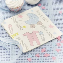 Juego de 20 servilletas Tiny Feet