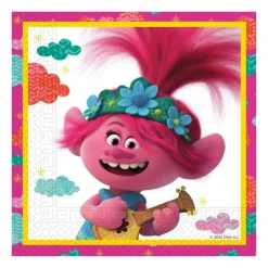 Juego de 20 Servilletas Trolls