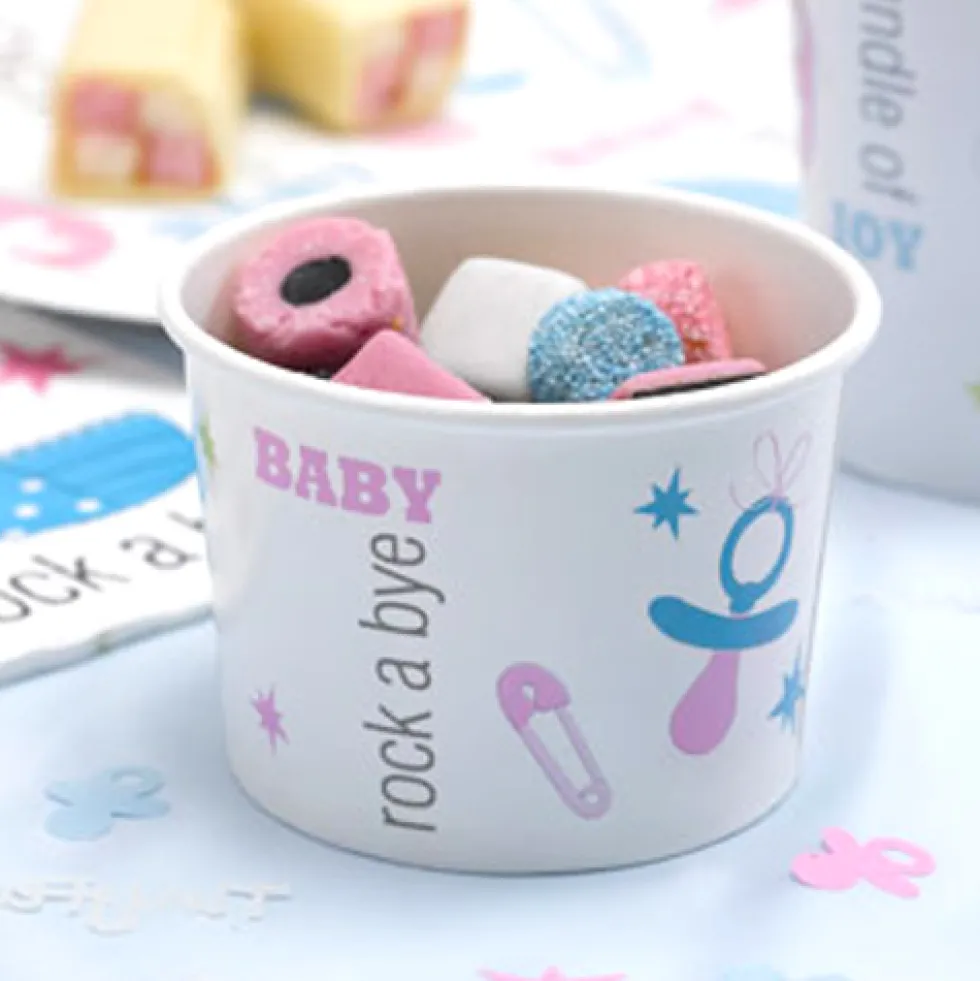 Juego de 8 tarrinas para dulces Tiny Feet