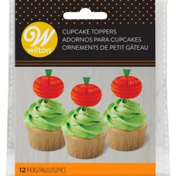 Juego de 12 Toppers Calabaza