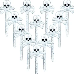 Juego de 12 Toppers Calaveras