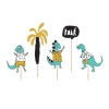 Juego de 5 Toppers Dinosaurios Modelo B