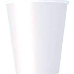 Juego de 8 Vasos Blancos