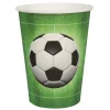 Juego de 10 Vasos Campo de Fútbol