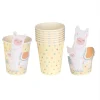 Juego de 8 Vasos Llama Love
