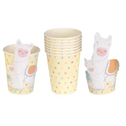 Juego de 8 Vasos Llama Love
