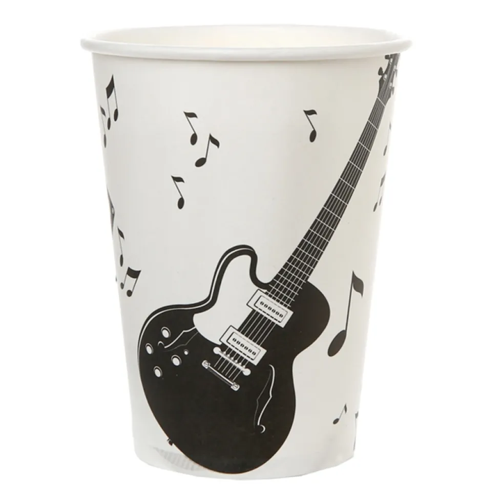 Juego de 10 vasos Música