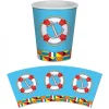 Juego de 8 Vasos Nautical