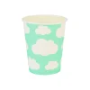 Juego de 8 Vasos Nubes