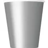 Juego de 14 Vasos Plateados