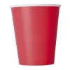Juego de 8 Vasos Rojos