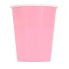 Juego de 8 Vasos Rosa Pastel