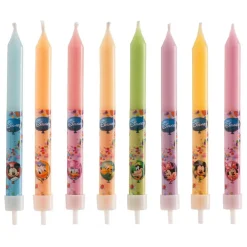 Juego de 8 Velas Disney