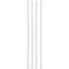 Juego de 12 velas largas blancas Wilton