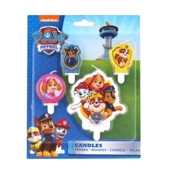 Juego de 4 Velas Patrulla Canina