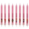 Juego de 8 Velas Princesas Disney