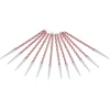 Juego de 12 Velas Rojas 6 cm - 12 ud