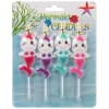 Juego de 4 Velas Unicornio Sirena