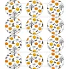 Juego 12 Impresiones Papel Comestible Halloween Modelo D 6 cm
