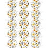 Juego 15 Impresiones Papel Comestible Halloween Modelo D 5 cm