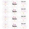 Juego 12 Impresiones Papel de Azúcar Logo San Valentín D 6 cm