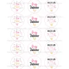 Juego 15 Impresiones Papel de Azúcar Logo San Valentín D 5 cm