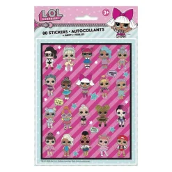 Juego 80 Pegatinas LOL Surprise!