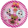 Juego 8 Platos Muñecas LOL Surprise! 23 cm