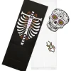 Kit de 6 bolsas para dulces calavera mortífera