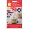 Kit de 6 Bolsas para Galletas Santa Claus