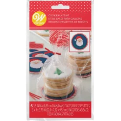 Kit de 6 Bolsas para Galletas Santa Claus
