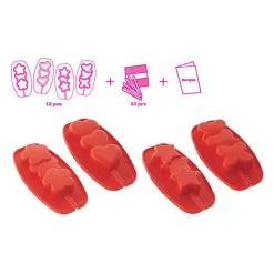 Kit 12 Moldes para Helados Silikomart