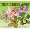 Kit orquidea Cymbidium: cortadores y marcador