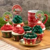 Kit para Cupcakes Copos de Nieve
