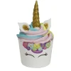 Kit para Cupcakes Unicornio 6 ud