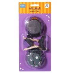 Kit para Decoración de Cupcakes Vampiro 48 ud