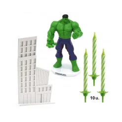 Kit para Decorar Tartas Hulk