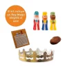 Kit para Roscón Reyes de Oriente (4 piezas)
