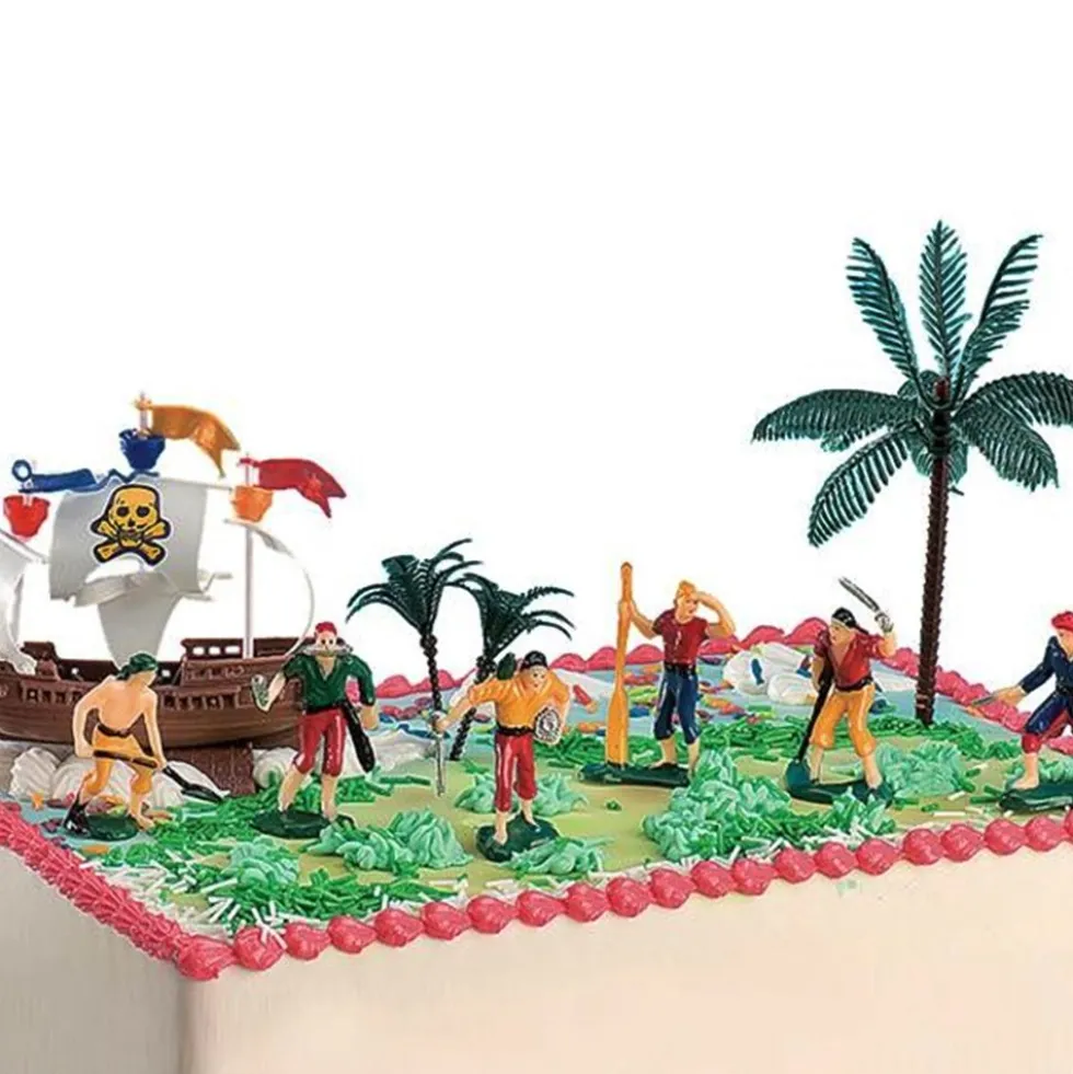 Kit para Tartas Piratas con Barco