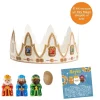 Kit Roscón de Reyes Nº 3 (Rey, haba, tarjeta y corona)