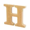 Letra de madera H 12cm