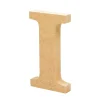 Letra de madera I 12cm