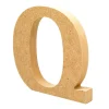 Letra de madera Q 12cm