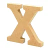 Letra de madera X 12cm