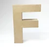 Letra F de Cartón 17cm