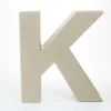 Letra K de Cartón 17cm