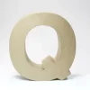 Letra Q de Cartón 17cm